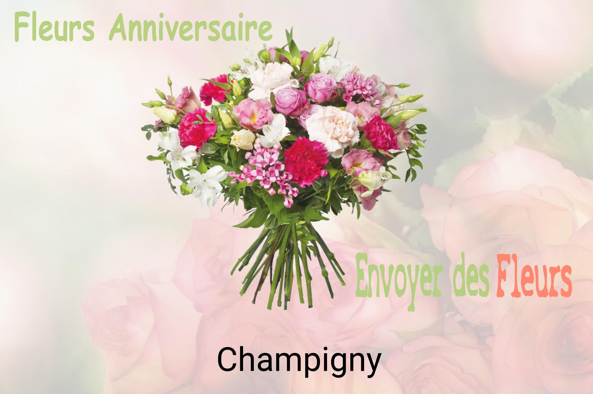 Bouquet de fleurs d’anniversaire livré à Champigny
